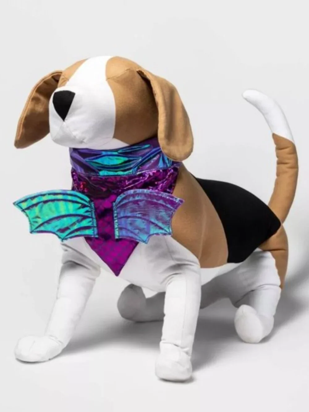 Hyde & EEK! Boutique | Purple Dragon Dog Collar Slide Bandana | Size One Size